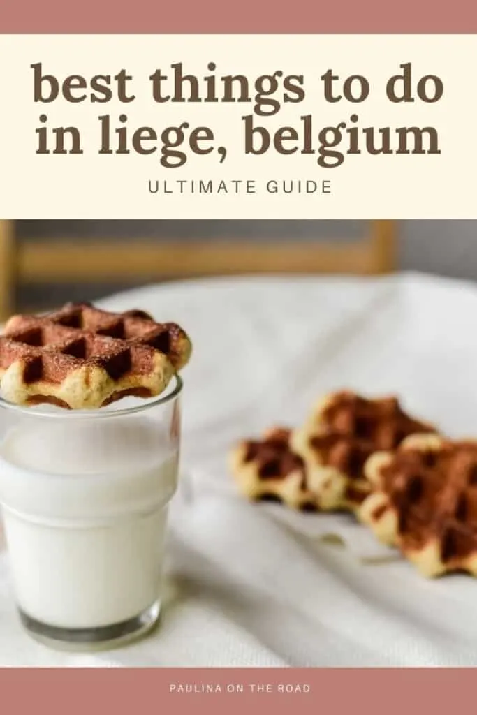 things to do in Liege What to do in Liege, Belgium. Discover a less know town in Belgium, in the part of Wallonia. Where to eat the best waffles and where to find the most scenic spots. The best day trip from Brussels. You'll also get the real, authentic Liege waffles recipe so that you'll exactly know how to make Liege waffles. Get ready for gorgeous Liege Belgium photography too! #liege #belgium #liuk #LiegeWaffles #BelgianWaffles #RiverCruise #BrusselDayTrip #wallonia #gin #peket #travel #photography #belgiantown