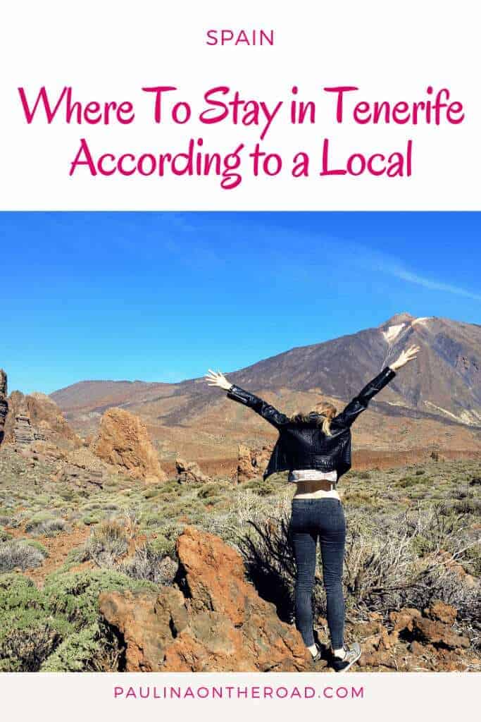 Where To Stay in Tenerife according to a local. Explore the best hotels in Tenerife close to the beach and also for hiking. Discover great holiday resorts in Tenerife and in the prettiest corners of the island. Because Tenerife is so much more than beaches and sun! #tenerife #spain #wheretostay