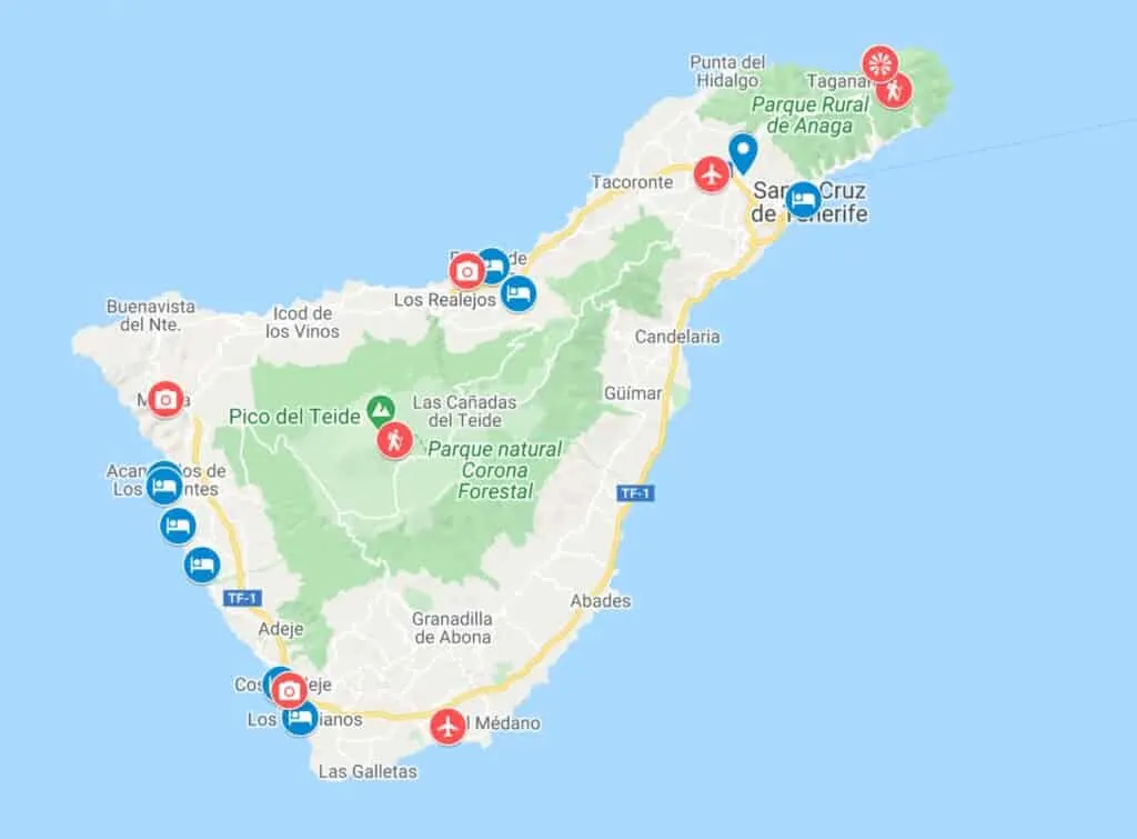 where to stay in tenerife, best resorts in tenerife