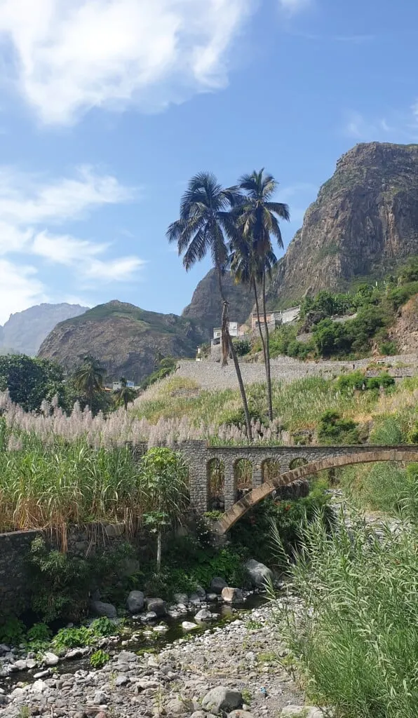 hiking trails in santo antao views
