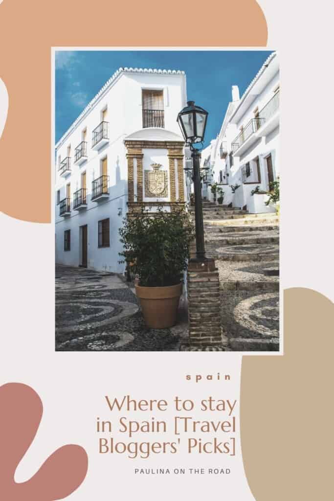 Are you wondering where to stay in Spain? This is the ultimate list of the best places to stay in Spain this year. Here top travel bloggers recommend the best hotels in Spain, the best Airbnbs in Spain, and the best resorts in Spain to spend amazing holidays. These are experts in their field and be ready to explore hidden gems in Spain. If you're still looking for accommodation in Spain, you'll find the best places to stay in Spain here. #wheretostayinspain #spainholiday #hotelsspain #spain 