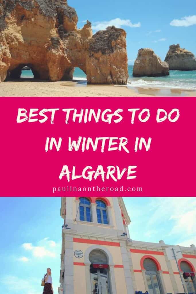 What to do in Algarve (Portugal) during winter? A selection of best things to do during your holiday in the sunny south during off season including remote beaches, shopping, resorts, golf and birdwatching