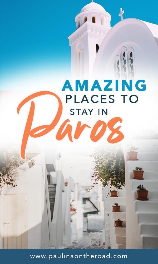 Where to Stay on Paros, Greece for your holidays? A selection of luxury resorts, boutique hotels, apartments, villas and cheap hotels. Find the best place to stay according to your needs and expectations like hiking, beaches or honeymoon in Naoussa or Parikia, Paros + Map #paros #parikia #grece #greekislands #hotelsparos #greecetravel