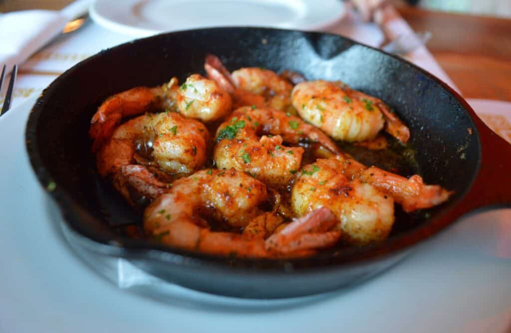 gambas al ajillo, garlic shrimp
