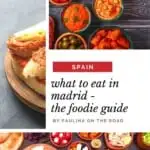 Are you wondering what to eat in Madrid? This Madrid food guide is about the best food to try in Madrid, Spain including Madrid food restaurants where you can enjoy tapas, paella and more. Are you looking for the ultimate Madrid food guide? Find a selection of the best food in Madrid incl. food markets in Madrid and the best restaurants in Madrid to enjoy typical dishes from Madrid. Best Madrid tapas incl.! #madrid #food #madridfood #madridrestaurants #spainfood #spanishfood #churros #streetfood