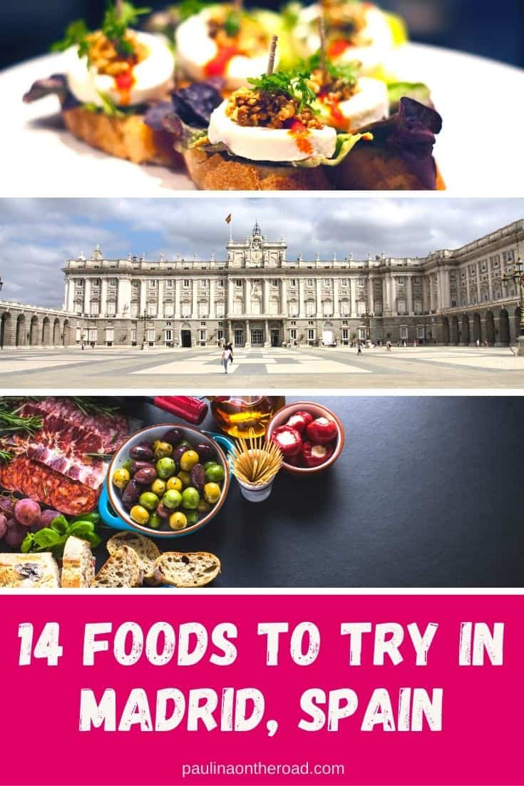 20 Food in Madrid🤩What to Eat in Madrid Paulina on the road