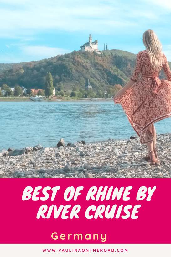 8 Highlights of a Rhine River Cruise: incl. German castles, towns, wine tasting| Discover the most scenic attractions and hikes in Upper Middle Rhine with this Travel Guide + Map. #rhineriver #rivercruise #rhinecastle #germany #rivercruise