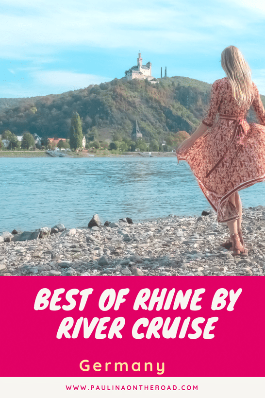 8 Highlights of a Rhine River Cruise: incl. German castles, towns, wine tasting| Discover the most scenic attractions and hikes in Upper Middle Rhine with this Travel Guide + Map. #rhineriver #rivercruise #rhinecastle #germany #rivercruise