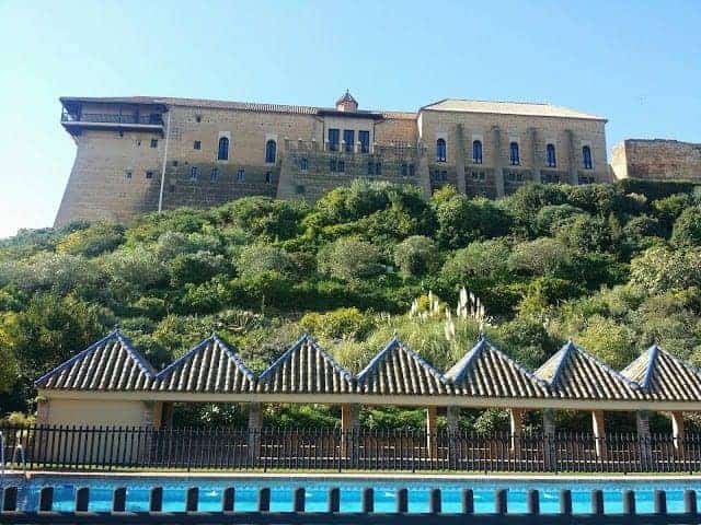 view on the carmona parador