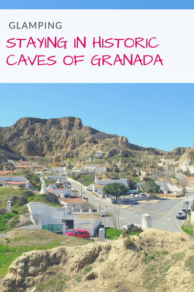 Glamping in Spain in the historic cave homes near Granada and Guadix. | Discover creative accommodation sites in Andalusia. | Camping in Spain | Traditional Andalusia | Day Trip from Granada #spain #granada #glamping