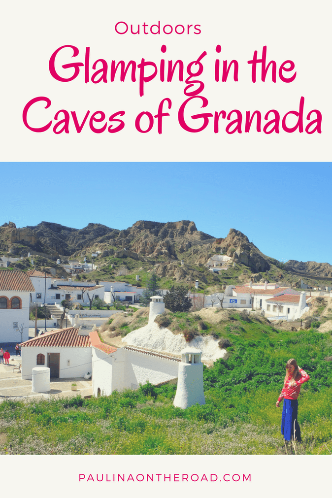 Glamping in Spain in the historic cave homes near Granada and Guadix. | Discover creative accommodation sites in Andalusia. | Camping in Spain | Traditional Andalusia | Day Trip from Granada #spain #granada #glamping
