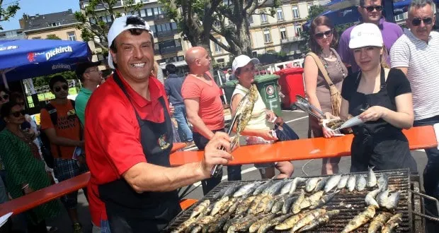 Traditional Portuguese Sardines - La típicas sardinas de Portugal (Image from/Foto de www.lequotidien.lu)