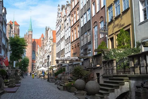 gdansk in one day, the beautiful mariacka street