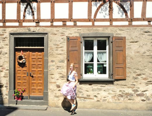 Things to do in Mosel Valley, Germany, outside a cute Mosel valley village shop