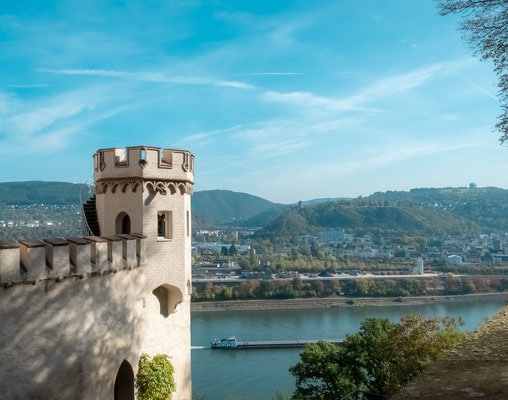 best towns on the rhine river, things to do in rhine valley, germany, tourism, castle, rhine gorge, rhine river cruise, rhine river map, middle rhine, rhine cities, towns, river ryne, rhine romantic route map, stolzenfels fortress