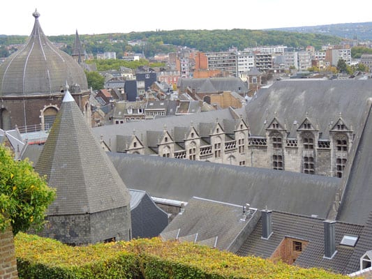 top liege attractions, view from the liege cathedral