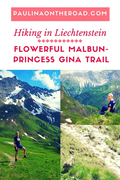 Lets go hiking in Liechtenstein. Discover one of the best hiking trails in Liechtenstein, the Princess Gina Trail It is known for its botanic richness and is overed with thousands of seldom flowers. Lets hike in the Alps!