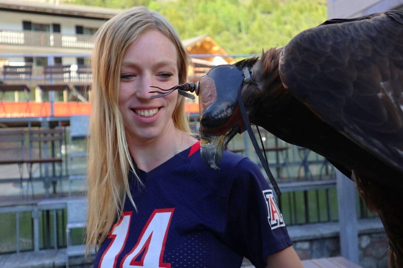 The best things to do in Liechtenstein, Watching a falcon at Galina Falconry Centre