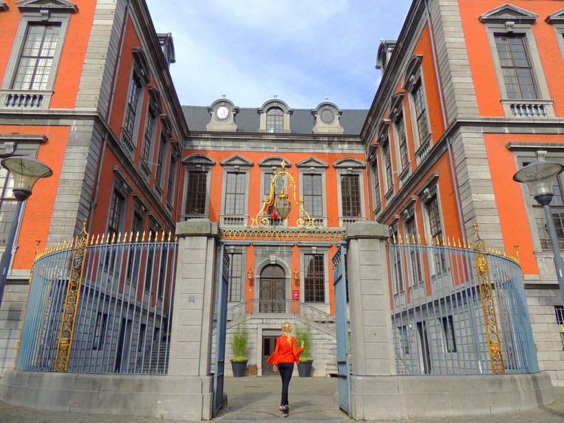 things to see in liege belgium, walking into la ciolette the liege town hall