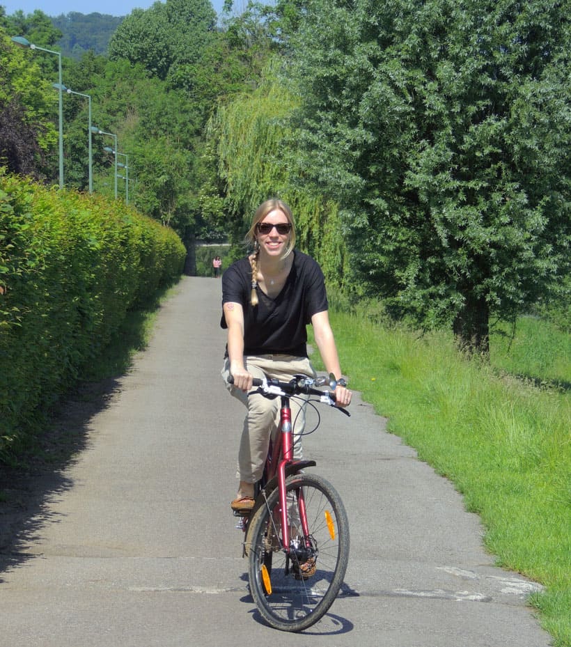 ir en bici en echternach, luxemburgo