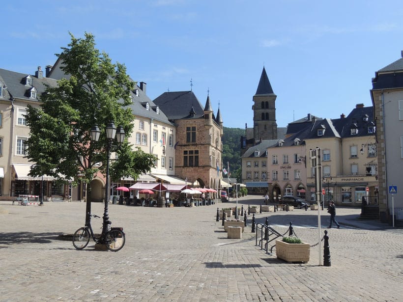 the market place in echternach luxembourg