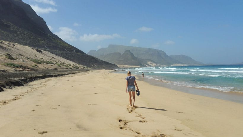 sao vicente beach, cape verde beach near mindelo