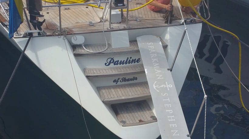 pauline deck - Boat HitchHiking ABC