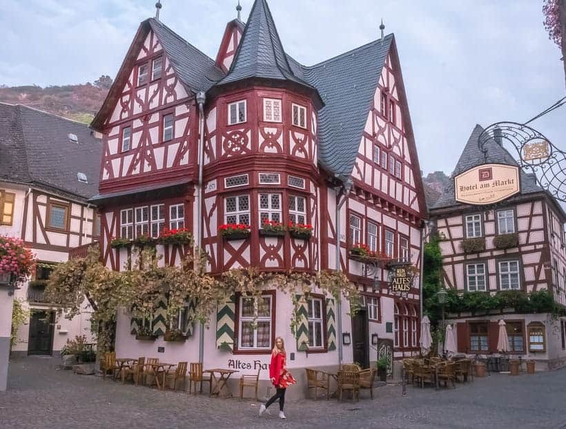 Top Things To Do in the Romantic Rhine Valley, Germany. Altes Hause - "Old House" in Bachrach