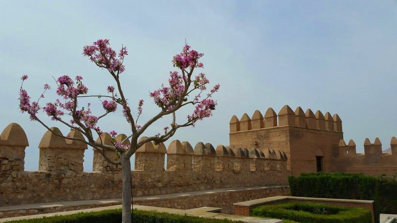 Inside the Moorish fortress of Almeria best things to do in andalucia, things to see in andalucia, almeria fortress, alcazaba