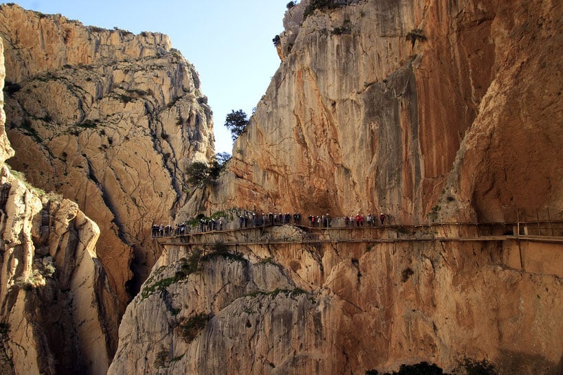 Caminito del Rey, the most dangerous trail in the world things to do in andalucia, Caminito del Rey, places to visit in andalucia