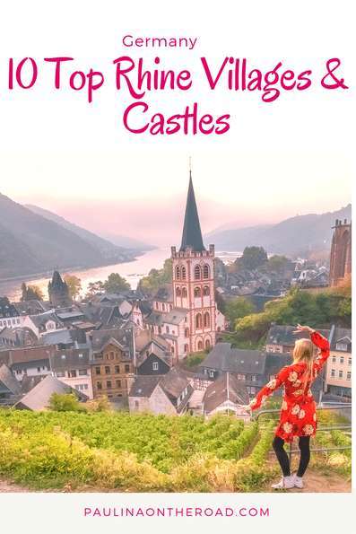Top Things To Do in the Romantic Rhine Valley, Germany incl. German castles, towns, Rhine river cruises | Discover the most scenic attractions and hikes in Upper Middle Rhine with this Travel Guide Map.