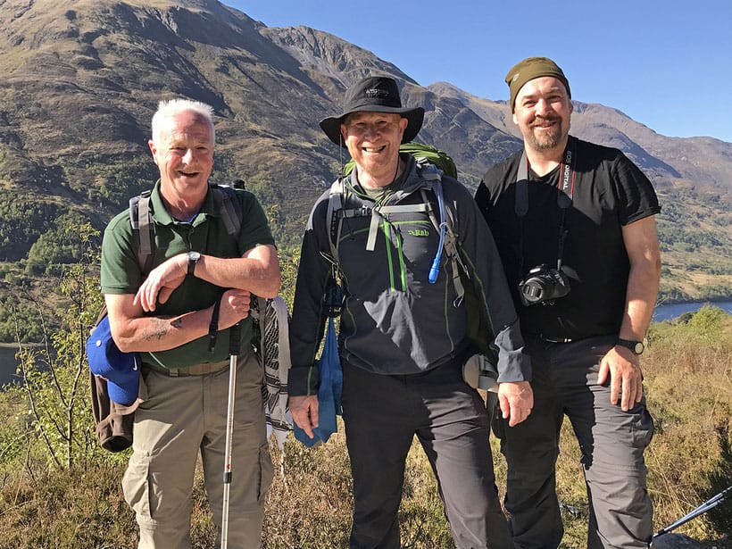 happy hikers in tenerife, travel to tenerife, adventure, sport