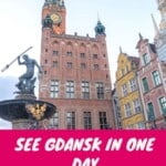 See all the best of beautiful Gdansk in one day with this Free Walking tour of Gdansk, Poland! #gdansk #poland #pomerania #walkingtour #marina #stmarybasilica #museums #maritime #food #neptunefoundtain