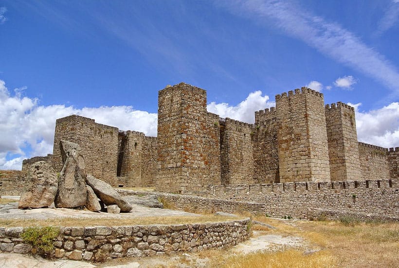 castle of trujillo, spain