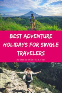 Discover the best adventure holidays for singles. Get inspiration for singles holidays including wine tours, climbing the Kilimanjaro, safaris, Europe trips and much more. Read more to find your perfect getaway for single travelers. #holidays #adventuretravel #outdoortravel