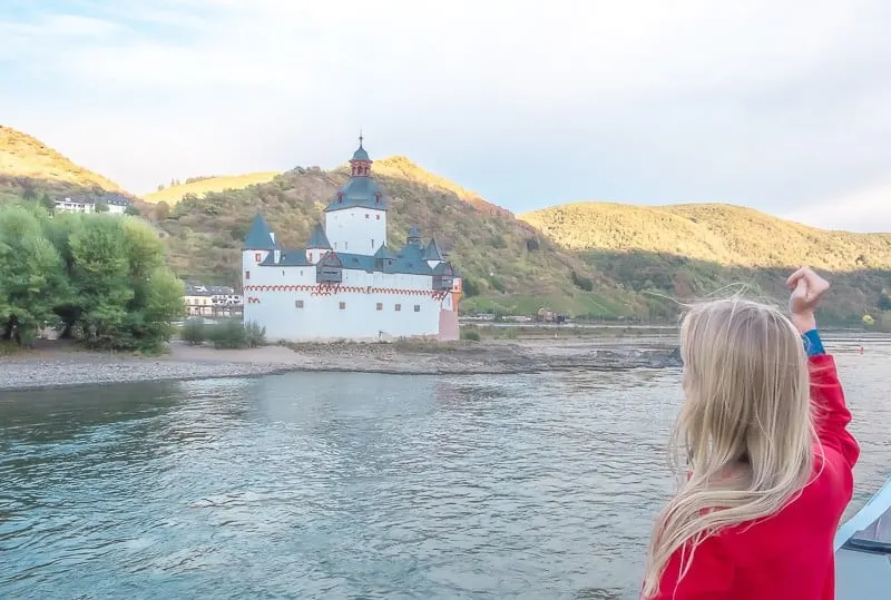 on a rhine river cruise