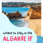 pin for accommodation in algarve, portugal