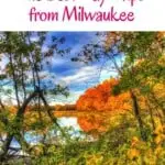 Let's go on a road trip of Wisconsin! Discover the best day trips from Milwaukee. Let's enjoy the natural beauty of Wisconsin by doing an excursion from Milwaukee, Wisconsin. This post provides a selection of the best (weekend) getaways from Milwaukee including restaurants, where to stay, and hiking trails. No matter if you are looking for road trips from Milwaukee or a getaway from Milwaukee, WI. #Milwaukee #Wisconsin #DayTrips #Chicago #Hiking #Beaches #LakeGeneva #WinterTrips #Lakes #Forest