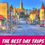 Let's go on a road trip in Wisconsin! Discover the best day trips from Milwaukee. Let's enjoy the natural beauty of Wisconsin by doing an excursion from Milwaukee, Wisconsin. This post provides a selection of the best (weekend) getaways form Milwaukee including restaurants, where to stay and hiking trails. #wisconsin #milwaukee