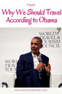 President Barack Obama speech on travel: how travel influenced his presidency and why we should travel more. Read how travel was part of his politics and how President Obama sees the future of travel. The best Obama quotes on travel. #obama #presidentobama #travel