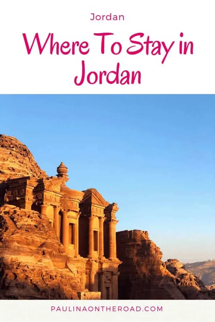 where to stay in jordan With this Guide on Where To Stay in Jordan you'll find the best hotels in Jordan according to your travel plans. Whether you're planning for beach holidays, spa resorts at Dead Sea, or diving in Aqaba. Find accommodation in Petra and luxury camps in Wadi Rum. #jordan #middleeast #wheretostay #besthotels
