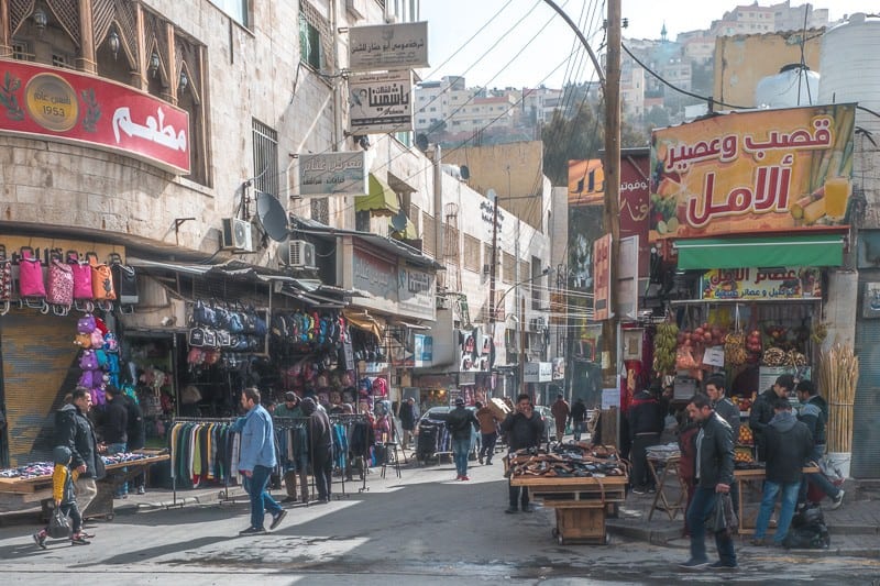 What to do in Amman Jordan, The markets of downtown Amman