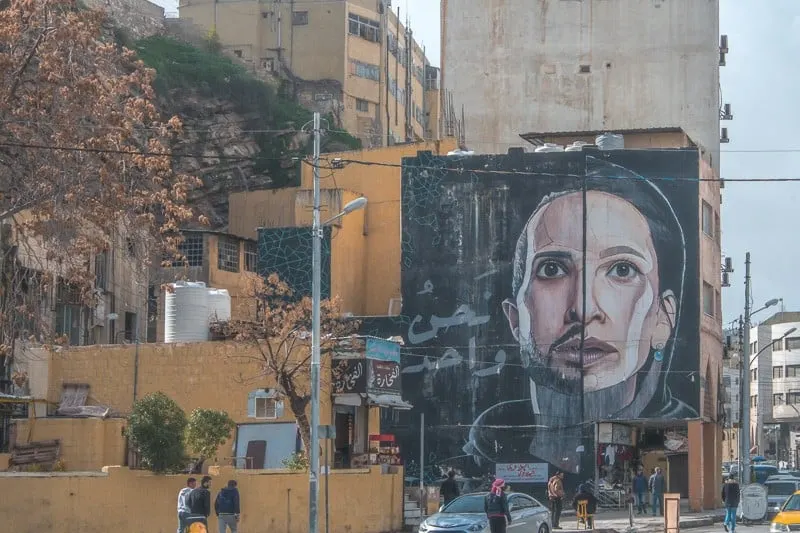 best things to do in amman jordan, street art in jabal amman