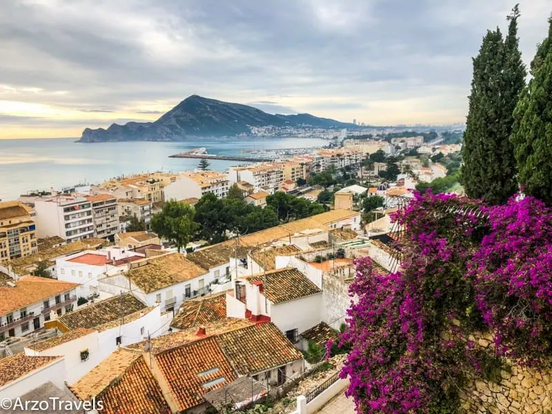 Altea beautiful places in spain, nice places in spain, view from altea