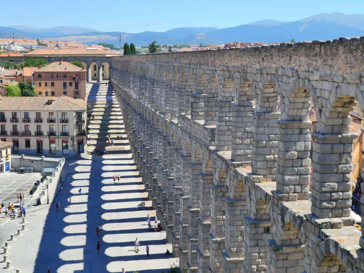 Segovia Aqueduct, nicest places in spain, spain locations