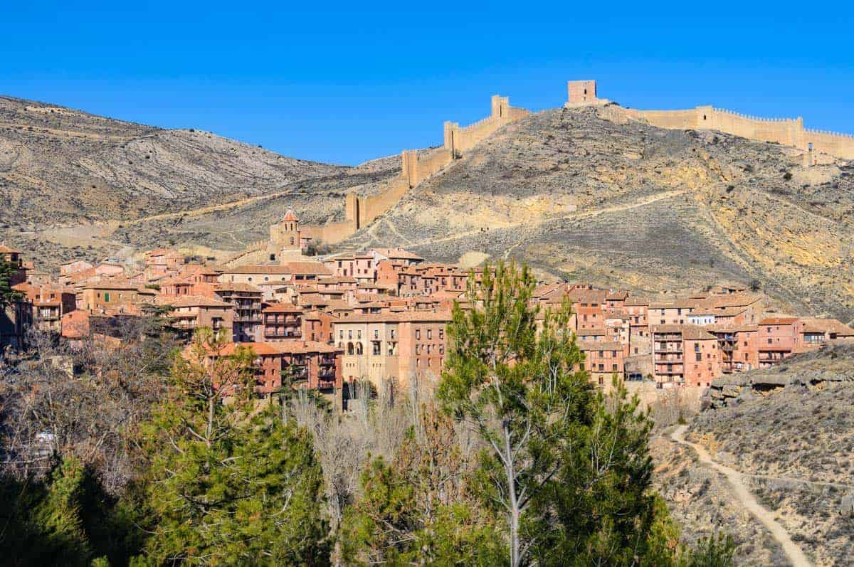 Albarracín in Aragon County, Spain, spain scenery, interesting places in spain