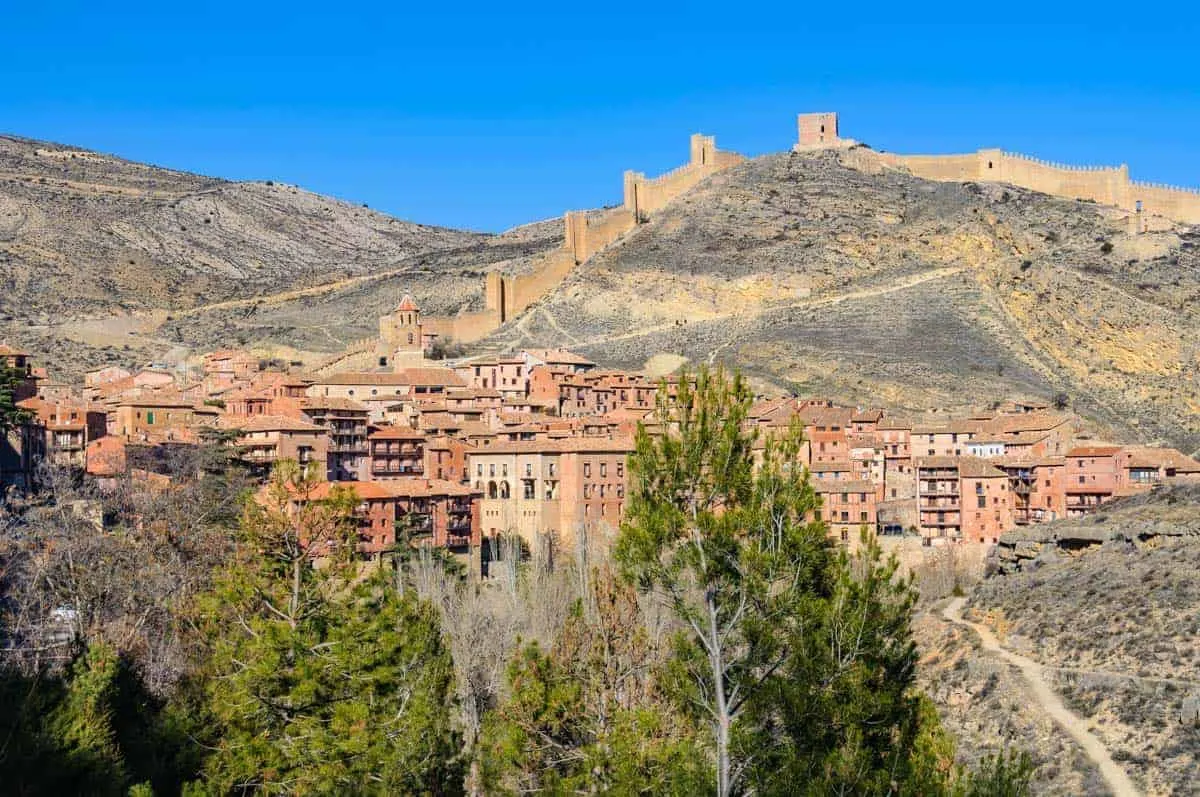 Albarracín in Aragon County, Spain, spain scenery, interesting places in spain