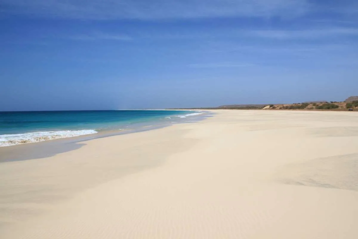 boa vista, best beaches in cape verde, cabo verde, santa monica beach