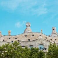 most famous buildings in barcelona, architecture, antoni gaudi, sagrada familia, casa mila, casa batllo, tibidabo, parc guell