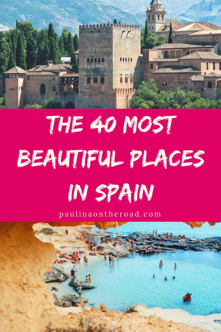 Explore the most beautiful places in Spain according to Travel Bloggers. They recommend the best beaches in Spain, delicious tapas in Spain, and the most vibrant towns in Spain. #spain #visitspain #barcelona #seville #costadelsol